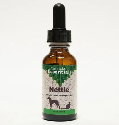 Animal Essentials Nettle (1oz) | Allergies Kidney Support | Holistic Healthcare for Dogs & Cats