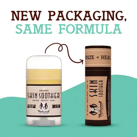 Natural Dog Company Skin Soother (Stick) | Skin Healing Balm | Natural Dog Grooming Essentials