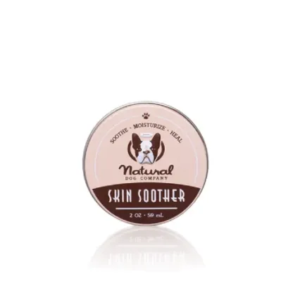 Natural Dog Company Skin Soother (Tin) | Skin Healing Balm | Natural Dog Grooming Essentials
