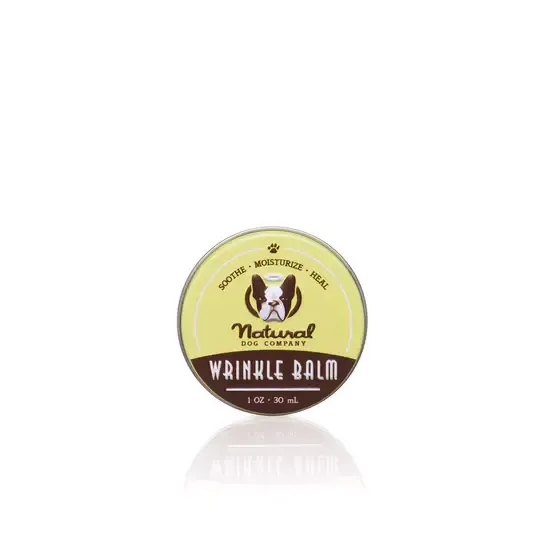 Natural Dog Company Wrinkle Balm (Tin) | Winkle/Face Healing Balm | Natural Dog Grooming Essentials