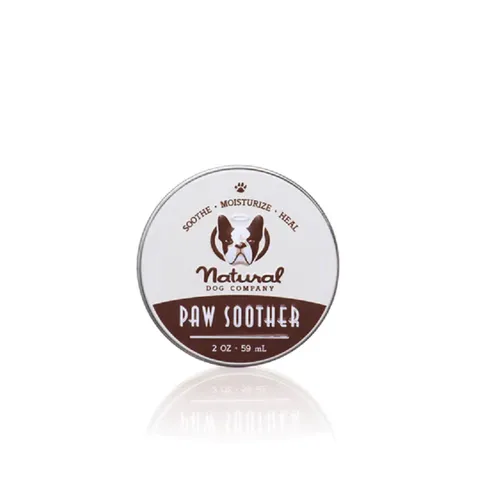 Natural Dog Company Paw Soother (Tin) | Paw Healing Balm | Natural Dog Grooming Essentials