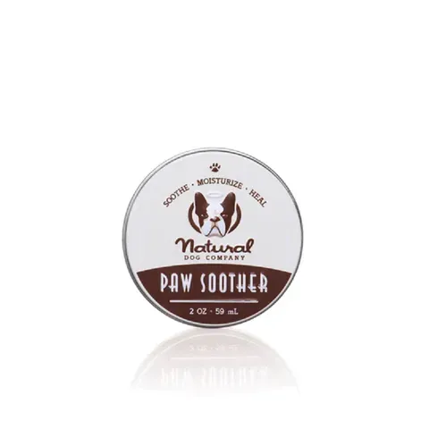 Natural Dog Company Paw Soother (Tin) | Paw Healing Balm | Natural Dog Grooming Essentials