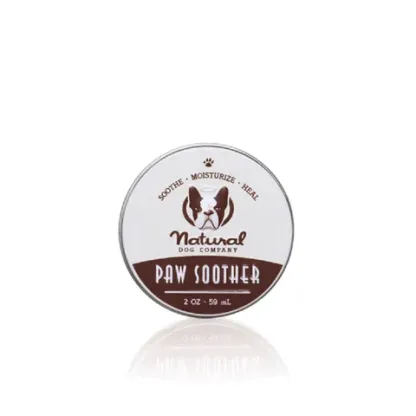 Natural Dog Company Paw Soother (Tin) | Paw Healing Balm | Natural Dog Grooming Essentials
