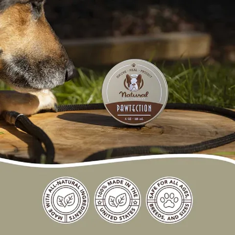 Natural Dog Company PawTection (Tin) | Paw Protection Balm | Natural Dog Grooming Essentials