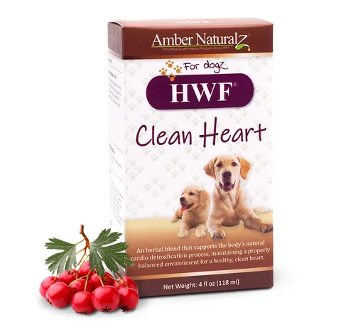 Amber Naturalz HWF® Clean Heart | Heartworm Support | Holistic Healthcare for Dogs