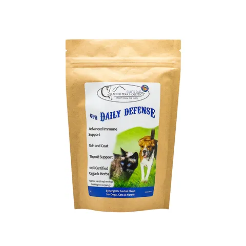 Glacier Peak Daily Defense | Anti-Parasites Anti-Inflammatory Thyroid Immune Support | Holistic Healthcare for Dogs & Cats