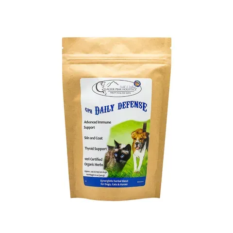 Glacier Peak Daily Defense | Anti-Parasites Anti-Inflammatory Thyroid Immune Support | Holistic Healthcare for Dogs & Cats
