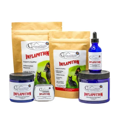 Glacier Peak Inflapotion | Pain Anti-Inflammatory IVDD Joint Support | Holistic Healthcare for Dogs & Cats