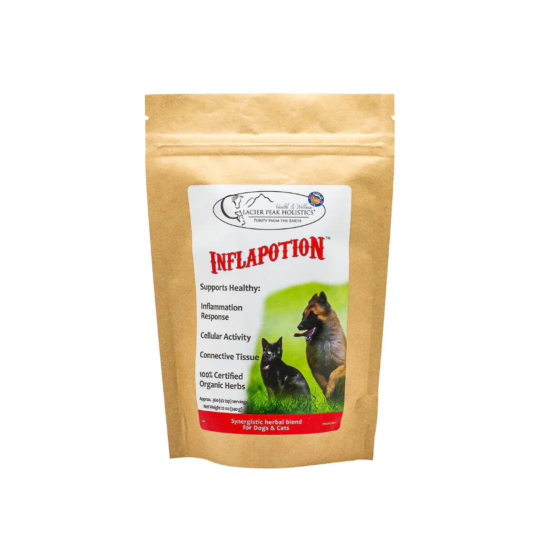 Glacier Peak Inflapotion | Pain Anti-Inflammatory IVDD Joint Support | Holistic Healthcare for Dogs & Cats