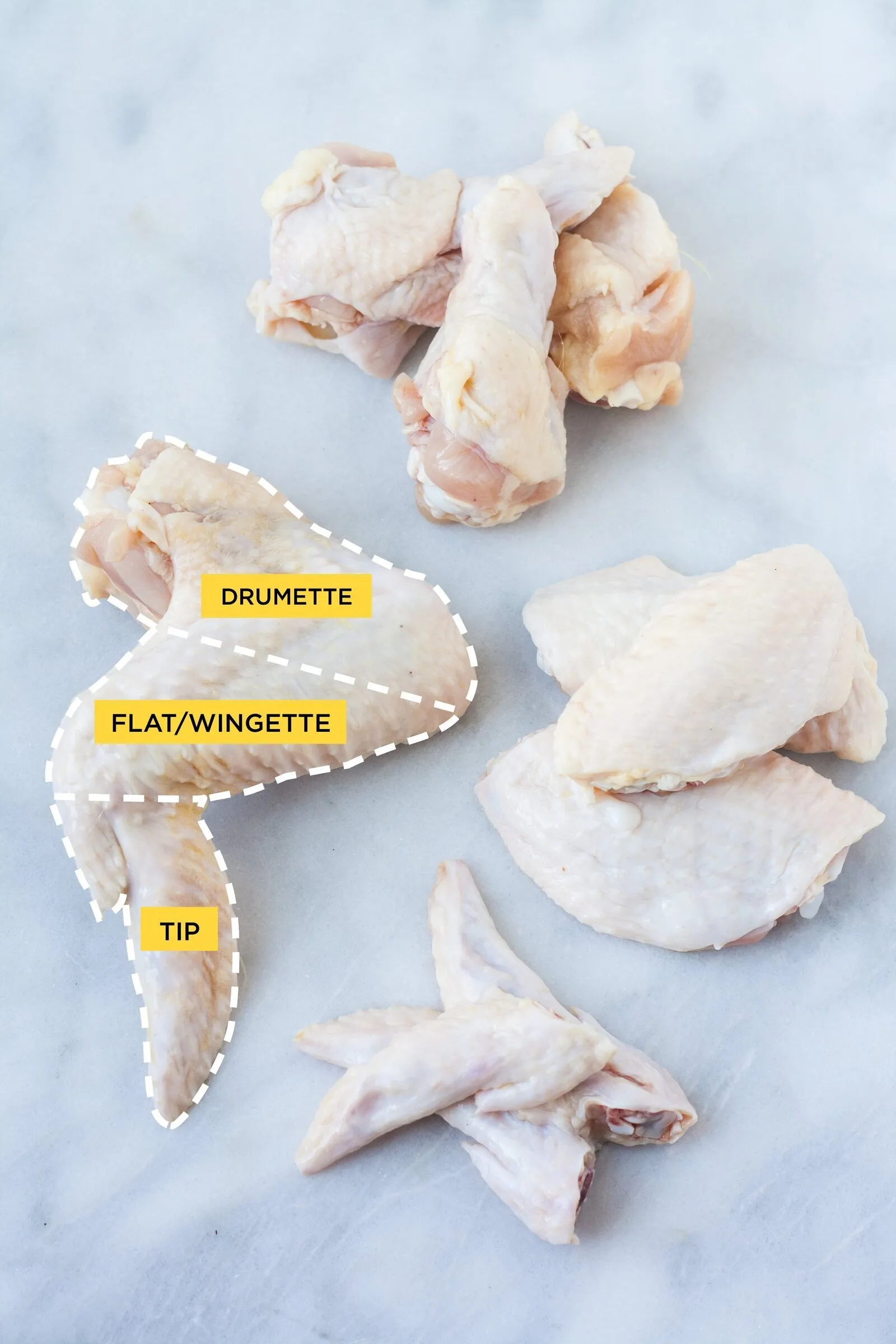Raw for Paw Freeze Dried Chicken Wing Tip 5pc | Freeze-Dried Treats Whole Food Toppers For Dogs and Cats | Premium Pet Treats