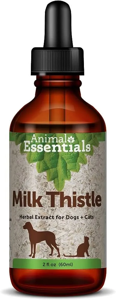 Animal Essentials Milk Thistle Seed | Liver Support | Holistic Healthcare for Dogs & Cats
