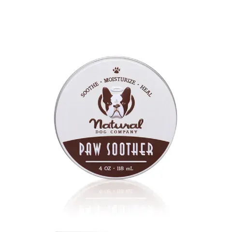 Natural Dog Company Paw Soother (Tin) | Paw Healing Balm | Natural Dog