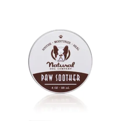Natural Dog Company Paw Soother (Tin) | Paw Healing Balm | Natural Dog Grooming Essentials
