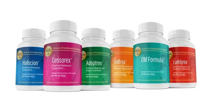 Gold Standard Herbs Adoptrex | Digestive Pancreatitis Diabetes Sensitive Gut Support | Holistic Healthcare for Dogs, Cats and Pet Parents