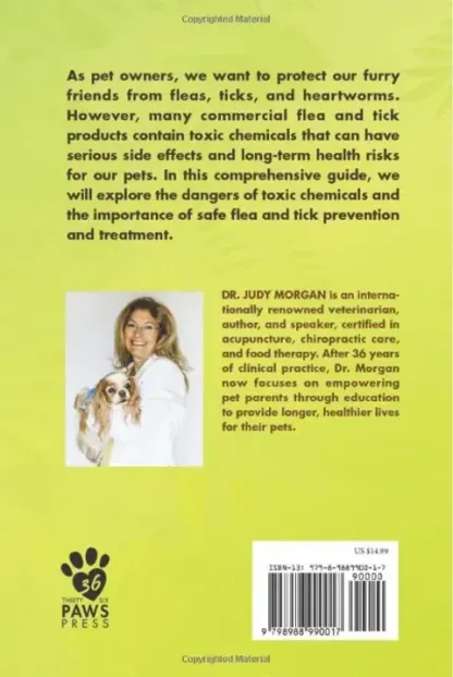 Dr Judy Morgan Book - Protecting Your Pets from Parasites | Pet Natural Care & Health Support Book