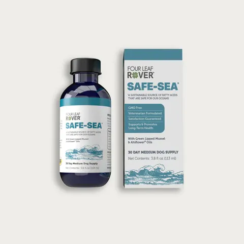 Four Leaf Rover Safe-Sea | Omega-3 EPA & DHA Support | Holistic Healthcare for Dogs