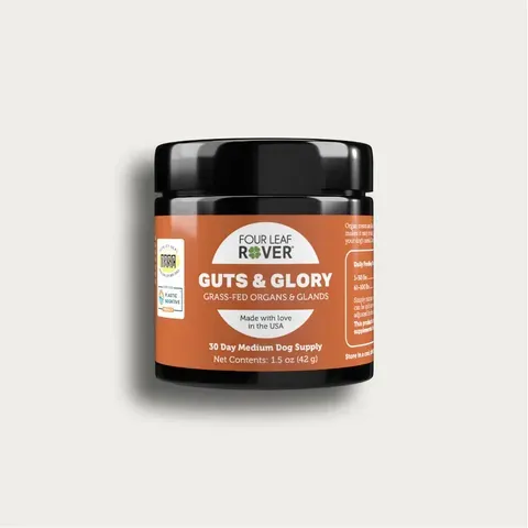 Four Leaf Rover Guts & Glory | Glandular Support | Holistic Healthcare for Dogs