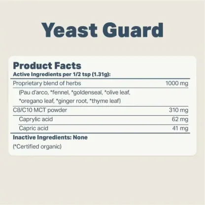 Four Leaf Rover Yeast Guard Plus | Yeast Infection Support | Holistic Healthcare for Dogs