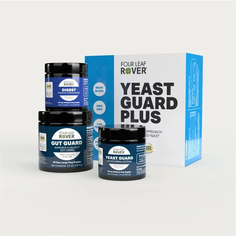 Four Leaf Rover Yeast Guard Plus | Yeast Infection Support | Holistic Healthcare for Dogs