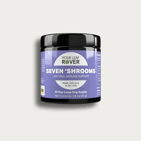 Four Leaf Rover Seven Shrooms | Cancer Immune Support | Holistic Healthcare for Dogs