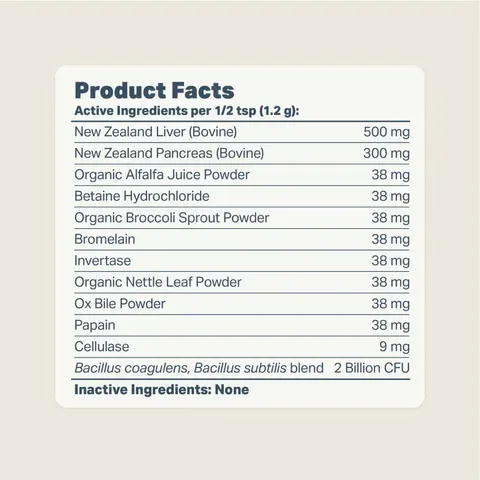 Four Leaf Rover Digest | Digestive Pancreatitis Support + Soil Based Probiotics | Holistic Healthcare for Dogs