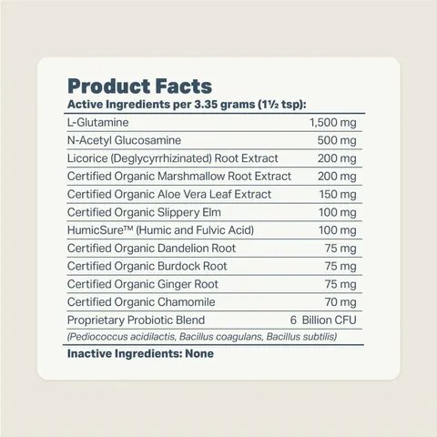 Four Leaf Rover Gut Guard | Soil Based Probiotics Diarrhea IBD Gut Support | Holistic Healthcare for Dogs