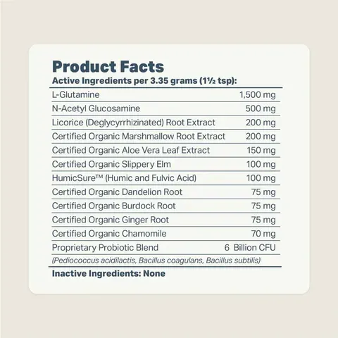 Four Leaf Rover Gut Guard | Soil Based Probiotics Diarrhea IBD Gut Support | Holistic Healthcare for Dogs