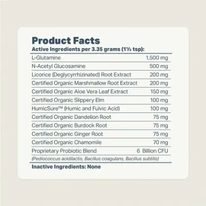 Four Leaf Rover Gut Guard | Soil Based Probiotics Diarrhea IBD Gut Support | Holistic Healthcare for Dogs