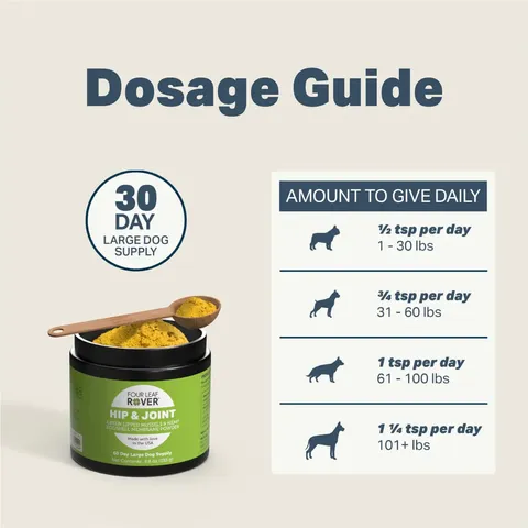 Four Leaf Rover Hip & Joint | Joint Health Support | Holistic Healthcare for Dogs