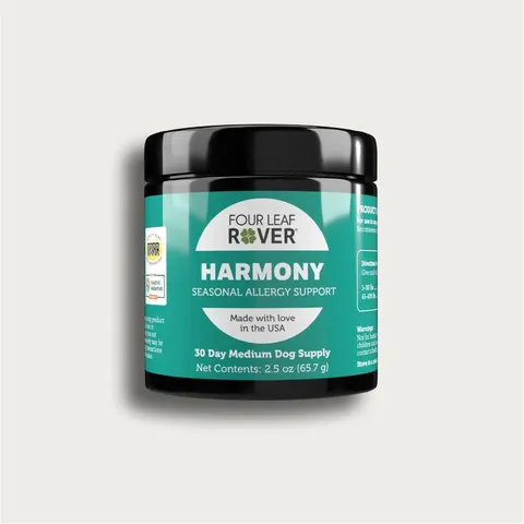 Four Leaf Rover Harmony | Environmental Seasonal Allergies Support | Holistic Healthcare for Dogs