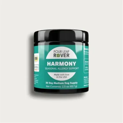 Four Leaf Rover Harmony | Environmental Seasonal Allergies Support | Holistic Healthcare for Dogs