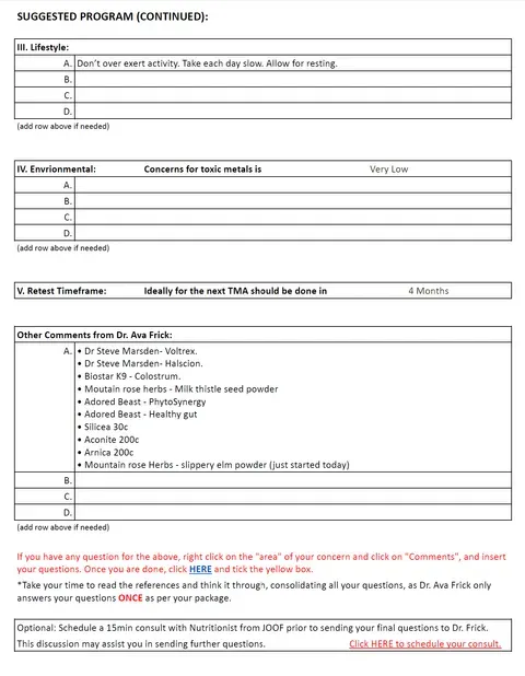 Dr. Ava Frick Animal HTMA Test | Nutrients Deficiency and Heavy Metal Toxicity Test | Holistic Healthcare for Dogs & Cats