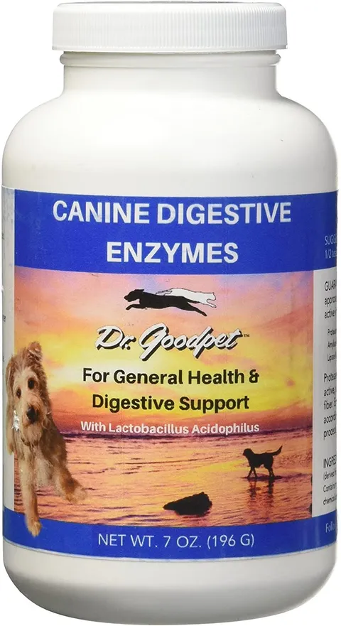 Dr. Goodpet Canine Digestive Enzymes™ (7oz) | Digestive Pancreatitis Support | Holistic Healthcare for Dogs