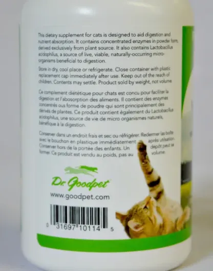 Dr. Goodpet Feline Digestive Enzymes™ (4oz) | Digestive Pancreatitis Support | Holistic Healthcare for Cats