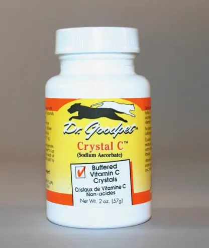 Dr. Goodpet Crystal C™ (2oz) | Vitamin C Immune Stress Oral Support | Holistic Healthcare for Dogs and Cats