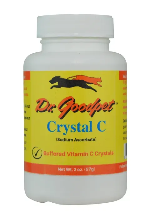 Dr. Goodpet Crystal C™ (2oz) | Vitamin C Immune Stress Oral Support | Holistic Healthcare for Dogs and Cats