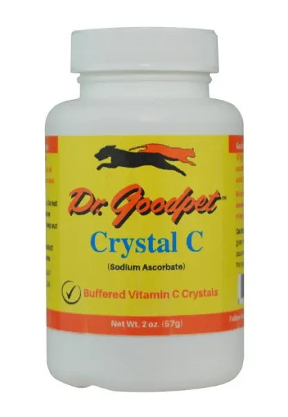 Dr. Goodpet Crystal C™ (2oz) | Vitamin C Immune Stress Oral Support | Holistic Healthcare for Dogs and Cats
