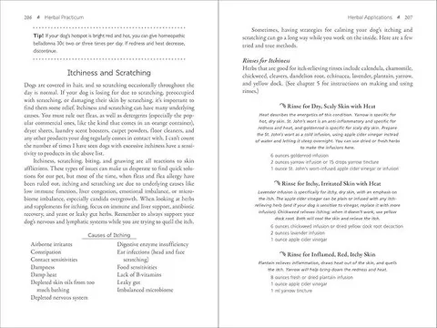 Rita Hogan The Herbal Dog Book - Holistic Canine Herbalism Application & Practice | Pet Natural Care & Health Support Book