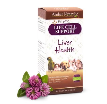 Amber Naturalz Life Cell Support® | Liver & Lymphatic Support | Holistic Healthcare for Dogs and Cats