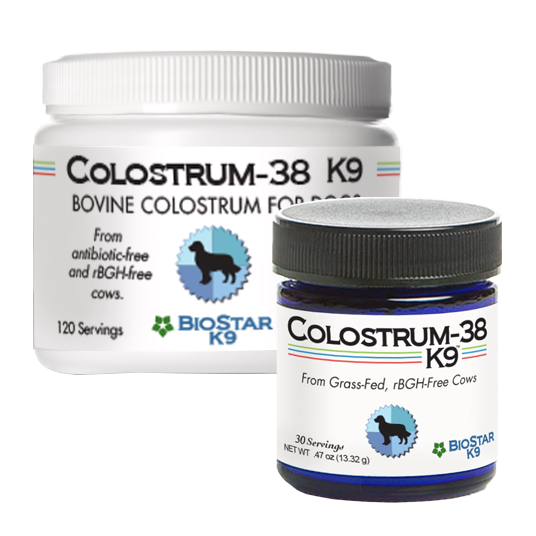 BioStar K9 Colostrum-38 K9 | Skin Allergies Immune Support | Holistic Healthcare for Dogs and Cats