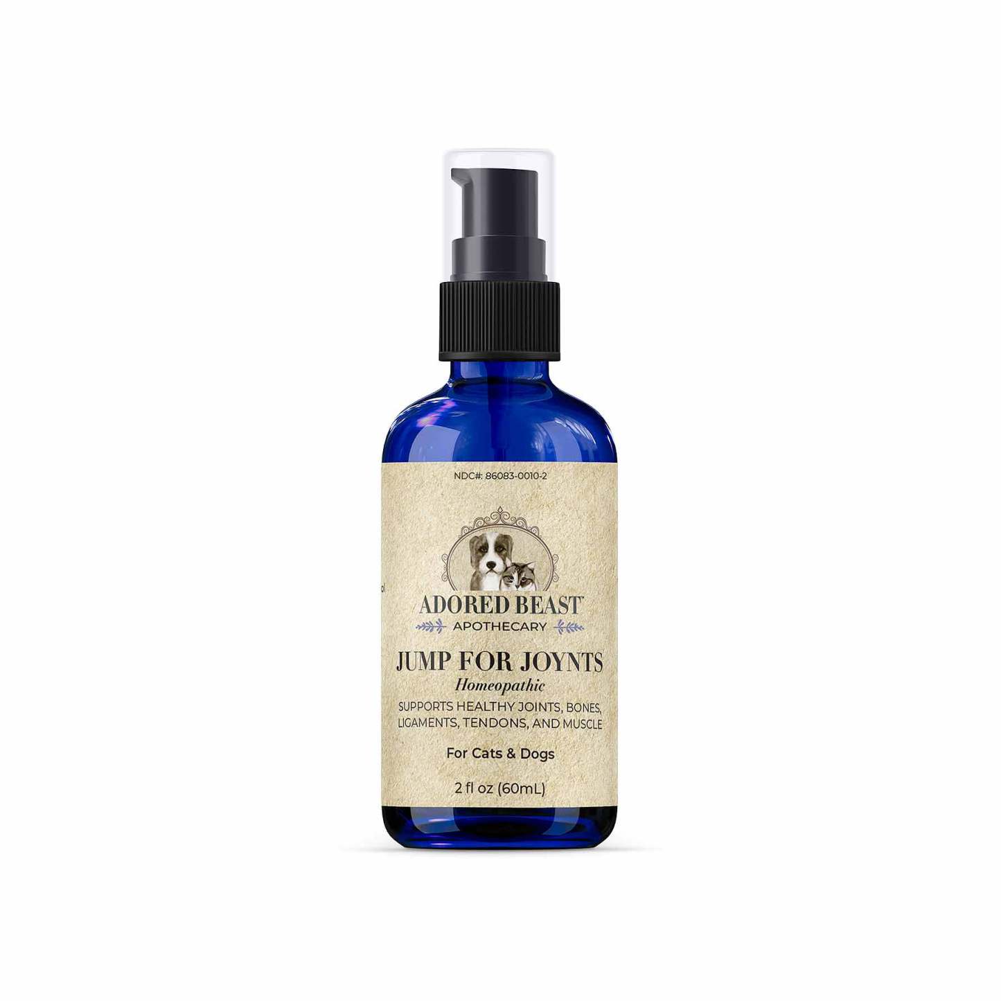 Adored Beast Jump For Joynts (60ml) | Joint Health Support | Holistic Healthcare for Dogs & Cats