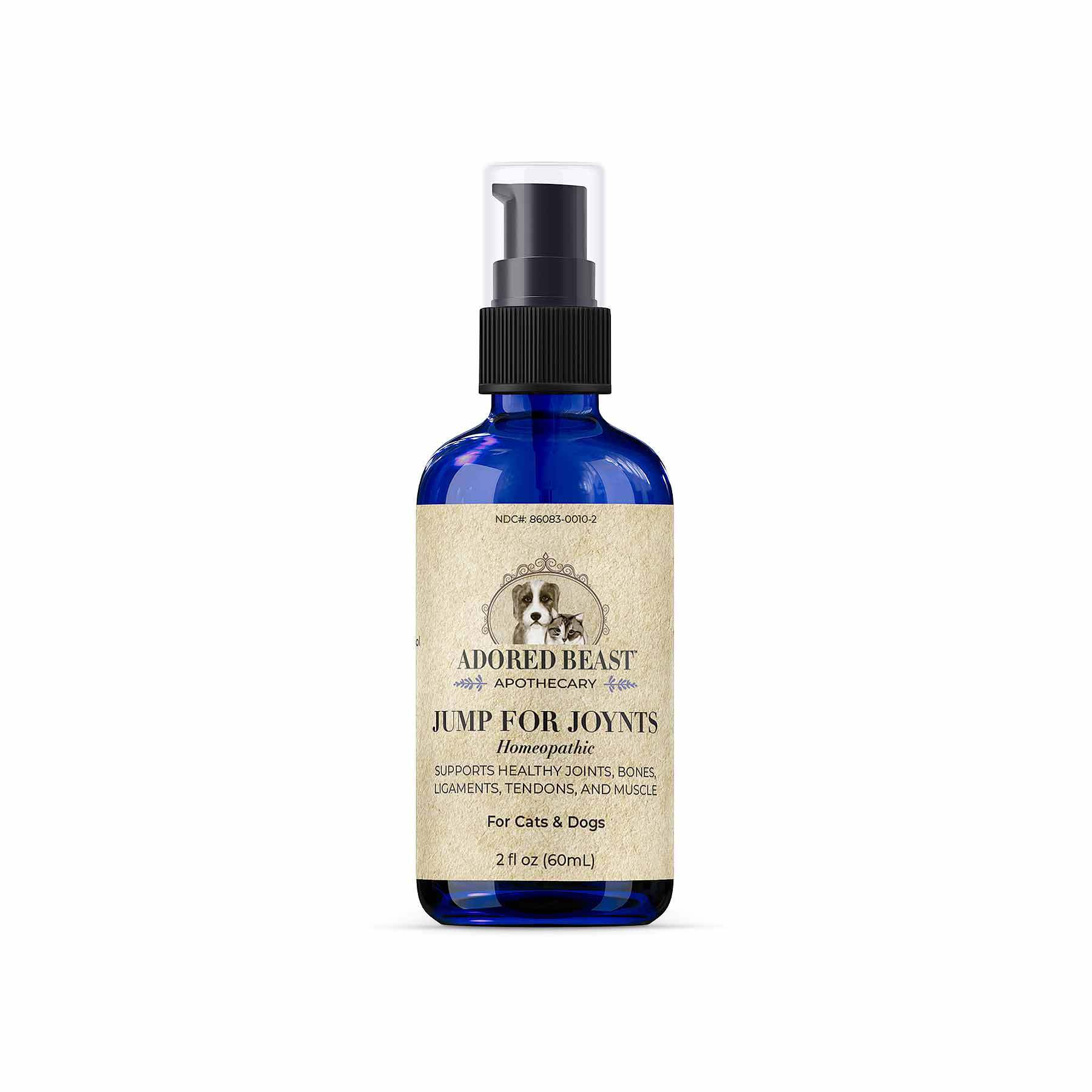 Adored Beast Jump For Joynts (60ml) | Joint Health Support | Holistic Healthcare for Dogs & Cats