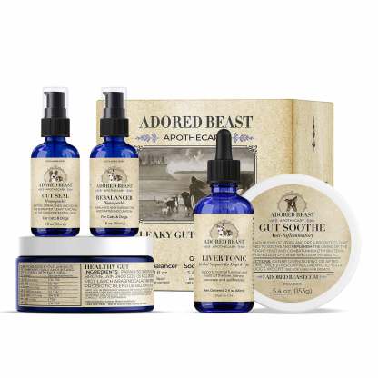 Adored Beast Leaky Gut Protocol | Gut Repair Immune Support | Holistic Healthcare for Dogs and Cats