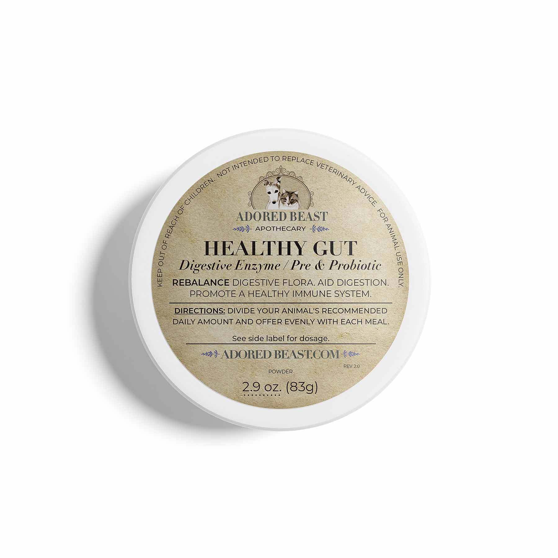 Adored Beast Leaky Gut Protocol | Gut Repair Immune Support | Holistic Healthcare for Dogs and Cats