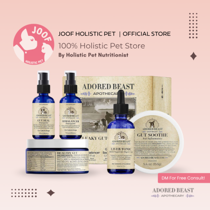 Adored Beast Leaky Gut Protocol (Small & Large Dog) Leaky Gut IBD Gut Repair Immune Support for Dogs