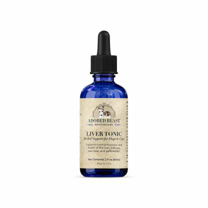 Adored Beast Liver Tonic (60ml) Liver Kidney Detox Organ Support for Dogs and Cats