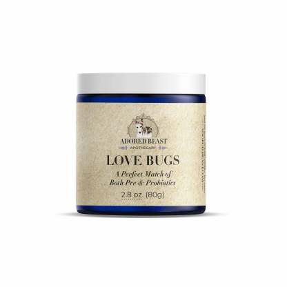 Adored Beast Love Bugs | Pre & Probiotics Gut Support | Holistic Healthcare for Dogs & Cats