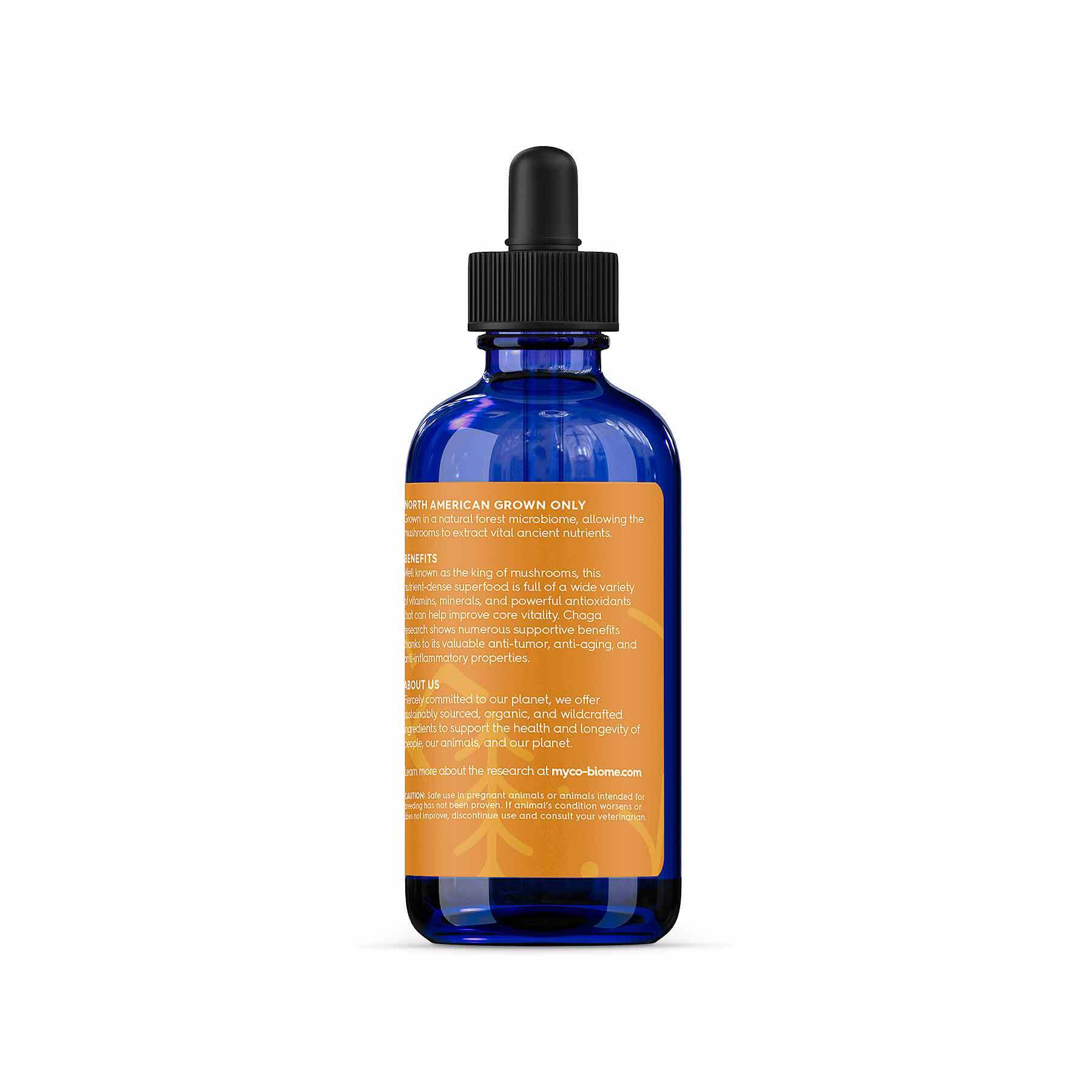 Adored Beast Myco Biome Chaga Mushroom (125ml) Immune Antioxidant Cancer Support for Dogs and Cats