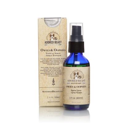 Adored Beast Owies And Oopsies (60ml) | Topical Cuts, Scrapes, & Sores Support | Holistic Healthcare for Dogs and Cats