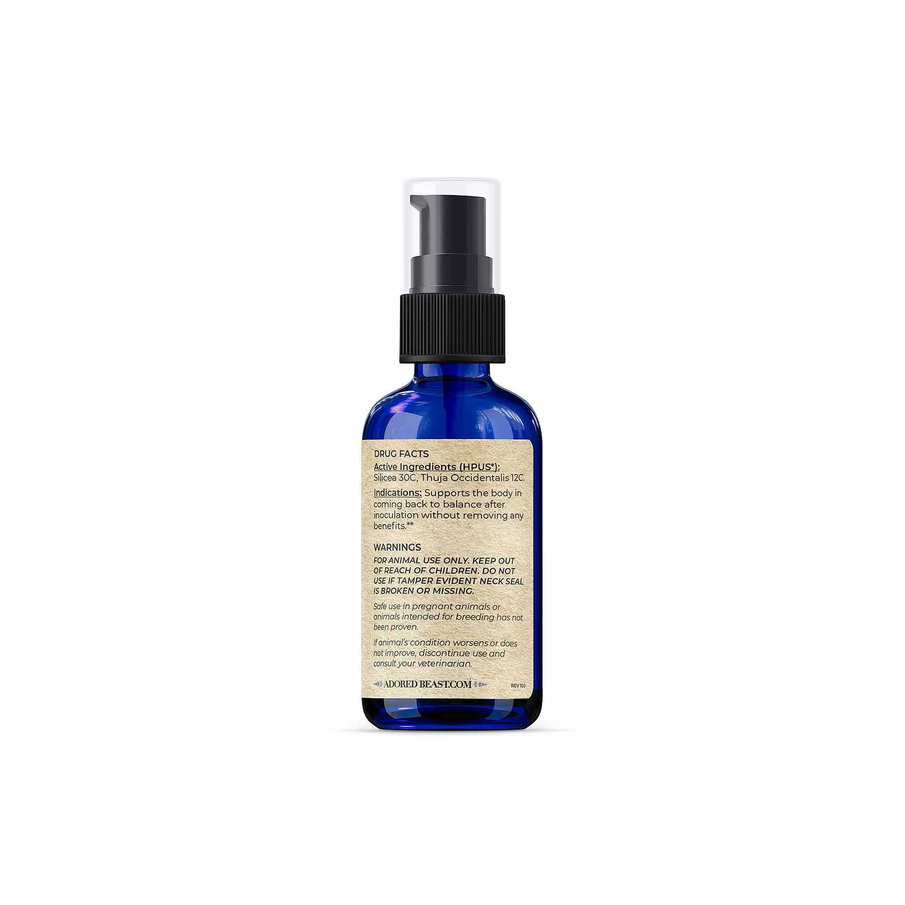 Adored Beast Rebalancer (30ml) | Vaccine Side Effects Removal Support | Holistic Healthcare for Dogs & Cats